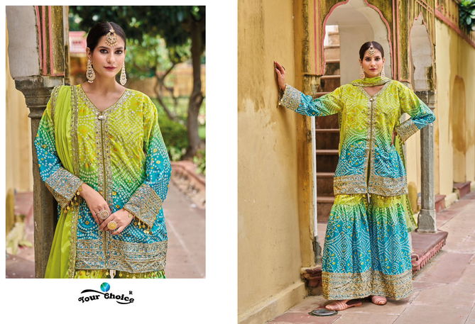 Molly By Your Choice Designer Chinon Salwar Kameez Wholesale Price In Surat
